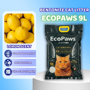 Arena para Gatos de Bentonita Ecológica, Libre de Polvo, Control de Olores, Crocante y Seca, 9L - Product Image 4