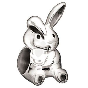 Sculpture de lapin en aluminium, statue artistique de faune, décoration métallique moderne, accent décoratif conçu pour une décoration intérieure sophistiquée - Product Image 1