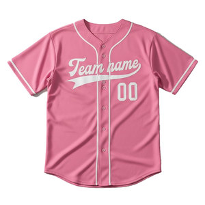 Maillot de baseball personnalisé, uniforme d'équipe, style boutonné, maillot de sport avec logo personnalisé, fabricant OEM - Product Image 4