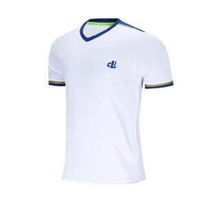 Nouveau style de maillot de football personnalisé avec logo imprimé, 100% polyester, prix de gros, maillot de football pas cher - Product Image 3