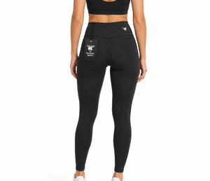 Yoga Leggings High Waist Casual Eco-Friendly Breathable Quick Dry Women's Athletic <b>Tummy</b> <b>Control</b> Close Fitness Elastic Waist - Product Image 3