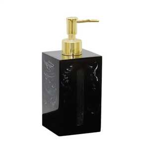 Sleek Brushed Silver Stainless Steel Soap <b>Dispenser</b> Minimalist Liquid Hand Soap <b>Pump</b> <b>Bottle</b> for Modern Bathroom Vanity Sink - Product Image 6