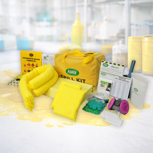 Kit de Derrames Químicos de 45L con Bolsa de Transporte – Kit Móvil de Control de Derrames de Productos Químicos Peligrosos, Kit de Emergencia Absorbente para Transporte, Vehículos - Product Image 1
