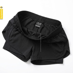 Shorts Deportivos Samavia para Mujer, Ajustados, Cintura Alta Elástica, Estampado de Leopardo, Secado Rápido, Ligeros, Transpirables, con Logotipo Personalizado - Product Image 5