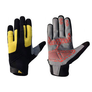 Gants de motocross unisexes imperméables antidérapants avec sangle de poignet réglable, respirants, en cuir, pour le cyclisme et la conduite - Product Image 1