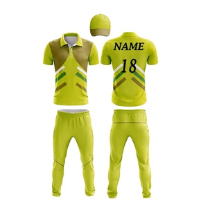 Uniforme de Cricket Personalizado con Impresión por Transferencia de Calor, Opción de Talla Grande, Transpirable, de Secado Rápido, 100% Poliéster, Elástico en Cuatro Direcciones - Product Image 2