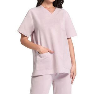 Comfortable Hospital Uniform Nurse Beauty Dental Salon Work Clothes Custom logo Uniform Medical <b>Scrubs</b> <b>Set</b> for Men Women - Product Image 4