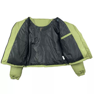Blouson d'hiver court en duvet de canard blanc surdimensionné pour homme, taille plus, streetwear, vêtements d'extérieur - Product Image 5