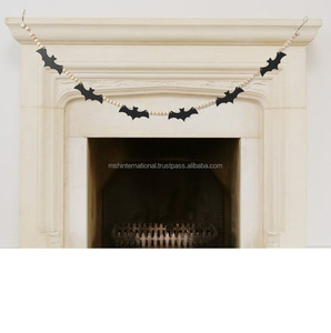Guirnalda de cuentas de murciélago para decoración del hogar, cuentas de madera, adornos de decoración de granja, navidad - Product Image 3