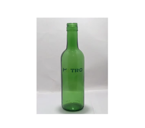 Bouteille de vin en verre vert Bordeaux de 375 ml pour vin rouge, vin blanc, liqueur, vinaigre, huile d'olive, emballage de boissons, réutilisable, approvisionnement en vrac - Product Image 5