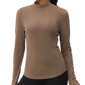 Couche de base d'équitation de qualité supérieure pour femmes, manches longues personnalisées, sports de plein air, respirante, séchage rapide, couche de base d'équitation - Product Image 1