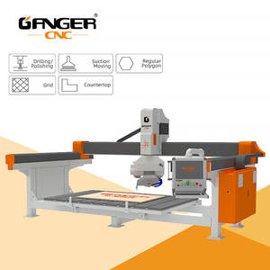 GANGER <span class=keywords><strong>Machine</strong></span> à scie à pont efficace pour le marbre, le granit et la céramique frittée. - Product Image 1