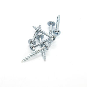 Tornillo Autorroscante para Madera con Cabeza Plana, Métrico, con Cabeza Phillips/Pozi, Recubrimiento de Níquel/Zinc, Acero al Carbono/Acero Inoxidable, Rosca Gruesa - Product Image 3