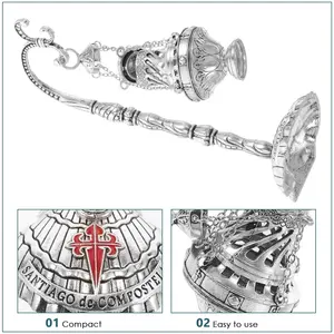 Traditional Inspired Religious <b>Bakhoor</b> Incense Burner for <b>Oud</b> Chips Eco-friendly Natural Raw Material Indian Aroma for Home Use - Product Image 2