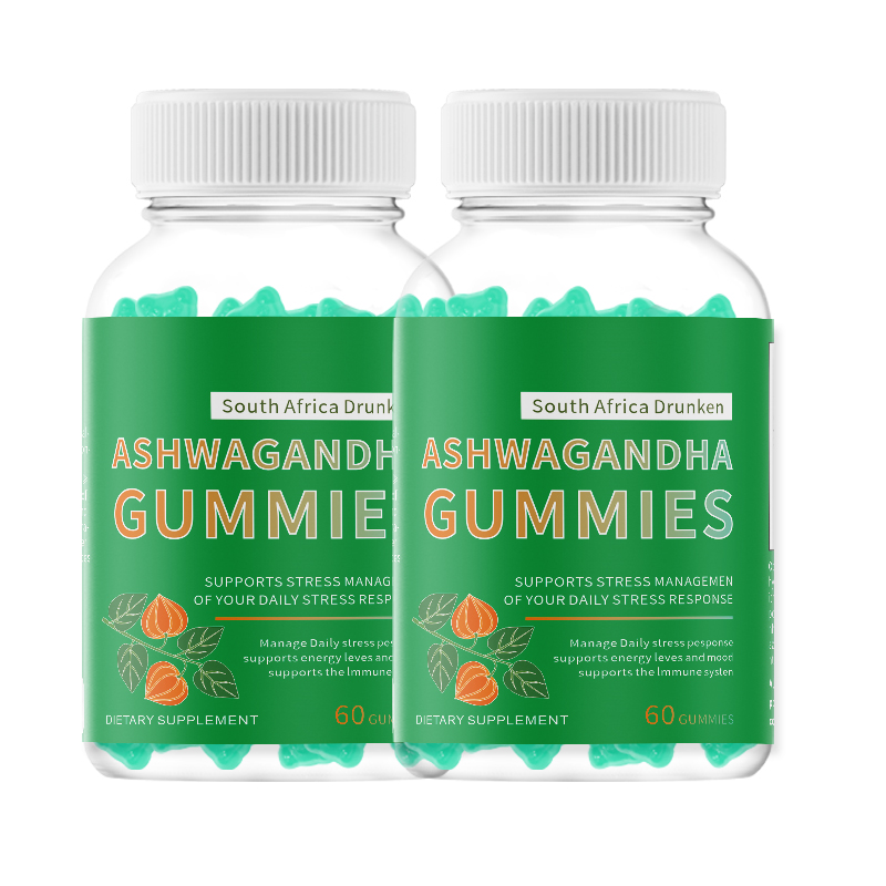 OEM без сахара Ashwagandha Fudge Gummies растительный экстракт добавка для взрослых Лекарственная форма Мармеладные Конфеты