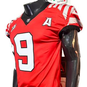 Maillot de football américain, maillot de supporter, broderie par sublimation, grande taille, véritable usine, photos réelles, usine du Pakistan 2026 - Product Image 1