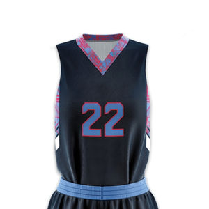 Maillot de basketball actif pour homme, grande taille, imprimé sur mesure, 100 % polyester, blocs de couleur, sublimé, matière respirante - Product Image 6