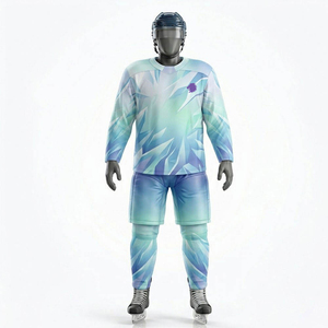 Uniforme de hockey sur glace le plus vendu, prix de gros, uniforme de hockey sur glace de haute qualité, respirant, pour unisexe - Product Image 1