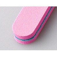 Lime à ongles coréenne Mega Sponge 80/100 Grit carrée, logo personnalisé OEM pour salon, vente en gros - Product Image 2