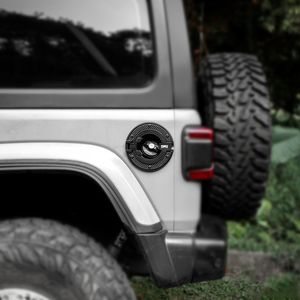Coperchio Serbatoio Carburante Trasparente in Alluminio Serie Genesis OMU, Perfetto per Jeep Wrangler JL - Product Image 4