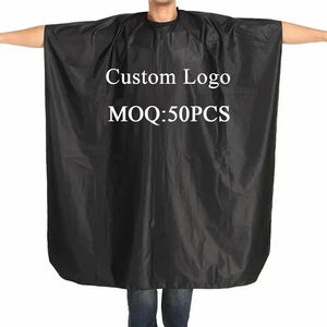 Capa de Peluquería Profesional Impermeable de Poliéster con Logotipo Personalizado para Salón, con Colores Personalizables - Product Image 3
