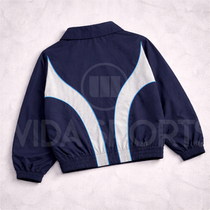 Ensemble de survêtement coupe-vent personnalisé au design moderne, fournisseur OEM, léger, respirant, pour la course et la gym, marque privée - Product Image 3