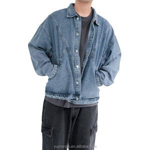 En Stock Chaqueta Vaquera Transpirable de Alta Calidad para Hombre, Pantalones Vaqueros para Hombre, Chaqueta para Hombre - Product Image 2
