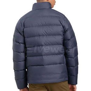 Chaqueta de invierno acolchada para hombre con logotipo personalizado de alta calidad a bajo precio, chaqueta acolchada personalizada de talla grande para hombre - Product Image 4