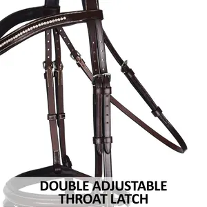 Novedad 2026: Brida de Cuero de la Mejor Calidad para Caballos, Totalmente Personalizable, a Precio Mayorista, Color y Tamaño a Medida - Product Image 5