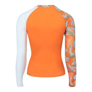 Traje de Baño Rash Guard para Hombre, Manga Larga, Transpirable, de Secado Rápido, Personalizable, Spandex/Poliéster Elástico, Sublimado, para Fitness - Product Image 1
