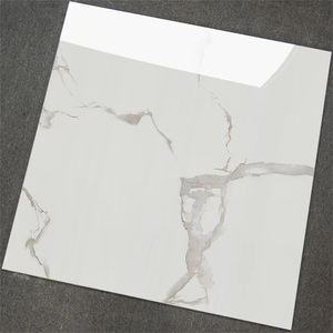 กระเบื้องปูพื้นเซรามิกพอร์ซเลนลายหินอ่อน ขนาด 60x60 ซม. คุณภาพพรีเมียม ป้องกันการลื่น สำหรับใช้ภายในอาคาร ห้องน้ำ ห้องนอน ห้องนั่งเล่น และภายนอกอาคาร - Product Image 1