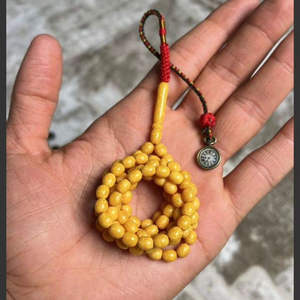 Women Fashion Islamic Jewelry <b>Eid</b> <b>Gift</b> Necklace Misbaha Muslim Tasbih Tassel Prayer Glass Pearl 99 Beads Allah Tasbih - Product Image 4