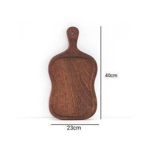 Plateau de service en bois de luxe au design élégant pour hôtel, restaurant, café et présentation à domicile - Product Image 1