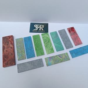 Plaques de manche en composite turquoise pour la fabrication de couteaux professionnels, plaques vierges pour artisans de couteaux sur mesure, fournitures de bricolage - Product Image 6