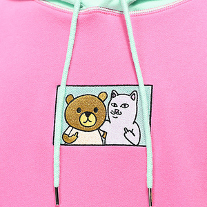 <b>Men's</b> Color Blocking Hooded Sweatshirt Raglan Sleeve Oversized Y2K Style Fleece Autumn Wear - Product Image 6