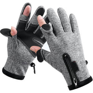 Guantes de Pesca Unisex Antideslizantes e Impermeables, Ligeros y Transpirables, sin Dedos, con Cierre de Tirón, para Agua Dulce y Salada - Product Image 6