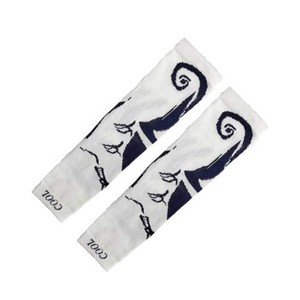 Nuevas Mangas de Ciclismo Personalizadas sin Costuras, Color Beige Marrón con Estampado, Unisex para Adultos, Anti-UV, Transpirables, de Compresión, Refrigerantes y Ecológicas - Product Image 6
