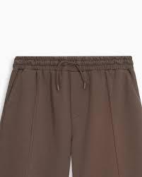 <b>Men</b>’s Heavyweight Fleece <b>Shorts</b> with Pintuck Detail – Streetwear Oversized <b>Shorts</b> Casual Olive Green Gym & <b>Lounge</b> <b>Shorts</b> for <b>Men</b> - Product Image 2