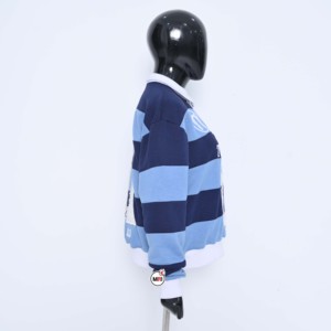 Sudadera con capucha personalizada para mujer, 100% algodón, manga larga, cuello con botones, estampado Kings Move Together 01 - Product Image 3