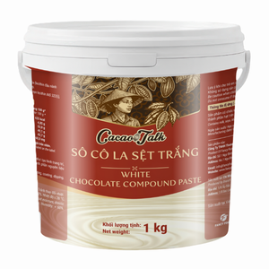 Pâte de chocolat blanc liquide en gros pour la fabrication de produits de boulangerie et de biscuits, certifiée HALAL, fabrication OEM/ODM, prix attractif - Product Image 1