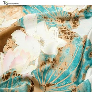 Écharpe en soie de haute qualité pour femme, nouveau design 2026, légère, pour un look élégant et accessoire de tous les jours - Product Image 6