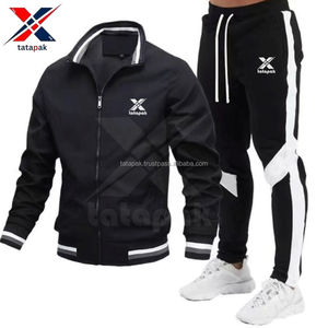 Chándal Deportivo para Hombre, Estilo Vintage, Corte Ajustado, 100% Algodón, Tejido de Secado Rápido, Diseño Sólido 2 en 1, Ligero, Cómodo, Informal - Product Image 6