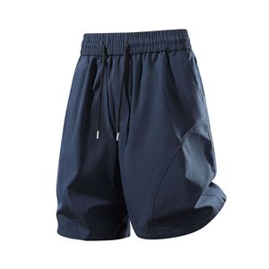 Pantalones Cortos Bermuda Casuales para Hombre, Cintura Media, Transpirables, Antiarrugas, con Cierre de Cremallera, Corte Holgado, para Playa, con Bolsillos - Product Image 3