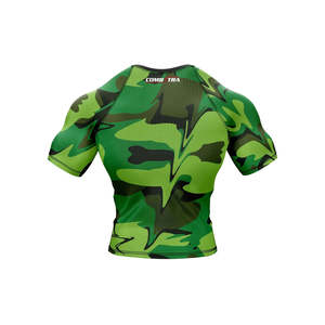 Men's Rash Guard Sport T-Shirts with Custom Logo Breathable Comfortable Short <b>Sleeve</b> Customized Color & Size - Product Image 4