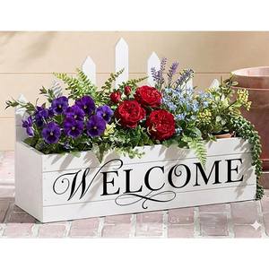 Macetero de madera de bienvenida - Product Image 3