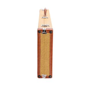 Custodia rigida quadrata per chitarra elettrica di alta qualità in stile fuoco ardente giallo piatto per GST GTL 170 SG sostituire custodie per borse per strumenti - Product Image 5
