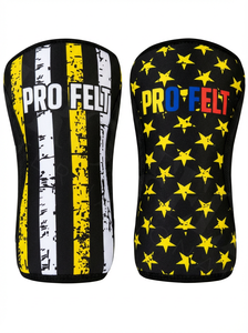 Al por mayor, personalizadas, par de rodilleras de neopreno de 7mm y 5mm para levantamiento de pesas, powerlifting, sentadillas, soporte de compresión para gimnasio, para hombres y mujeres - Product Image 3