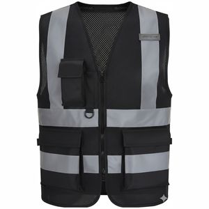 Gilet de travail sans manches pour homme, de haute qualité, décontracté, multi-poches, avec service OEM - Product Image 2