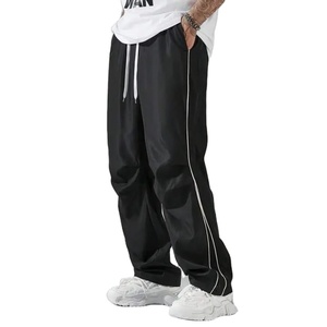 <b>Jogger</b> Wholesaler <b>Slim</b> Fit Track Pants Gym Wear Sports Athletic Bottom Side Pocket Dark 100% Cotton Drawstring Closure - Product Image 4