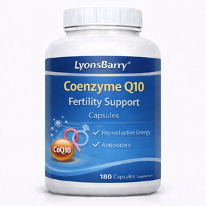Cápsulas de Coenzima Q10 Lyonsbarry 100mg, Antioxidante, Apoyo a la Fertilidad (100 Cápsulas por Botella) - Product Image 3